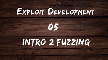 Exploit Development - 05 Intro to Fuzzing