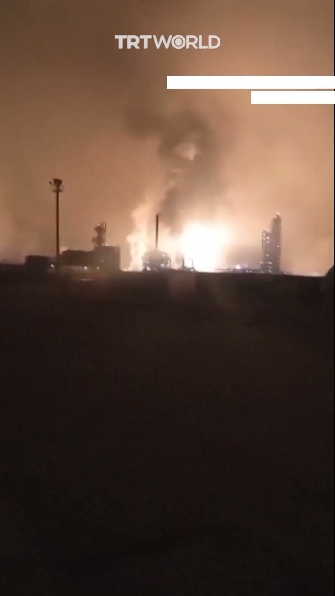Fire at Russia's Astrakhan gas plant as Ukraine claims attack