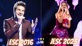 Junior Eurovision Battle - ESC 2016 vs JESC 2023