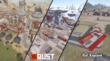 RUST - All Red Keycard Locations (2022) - [TR/ENG]