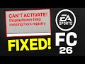 Fix EA SPORTS FC 26 “DisplayName Field Missing From Registry” Error | Complete PC Guide