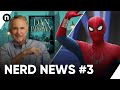 NERD NEWS #3 | Natáčí se nový SPIDER-MAN | Román z Prahy od DANA BROWNA a mnoho dalšího