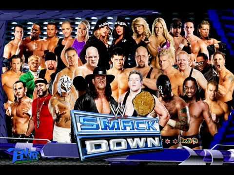 wwe smackdown songs free download 2014:wwe smackdown 15th theme song for 30 minutes black and blue.