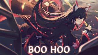 Nightcore - BOO HOO - (lyrics)