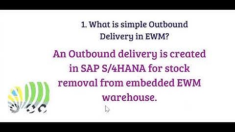 SAP EWM Interview Questions Part 12 | Outbound delivery Process in EWM | SAP OBD EWM | SAP EWM