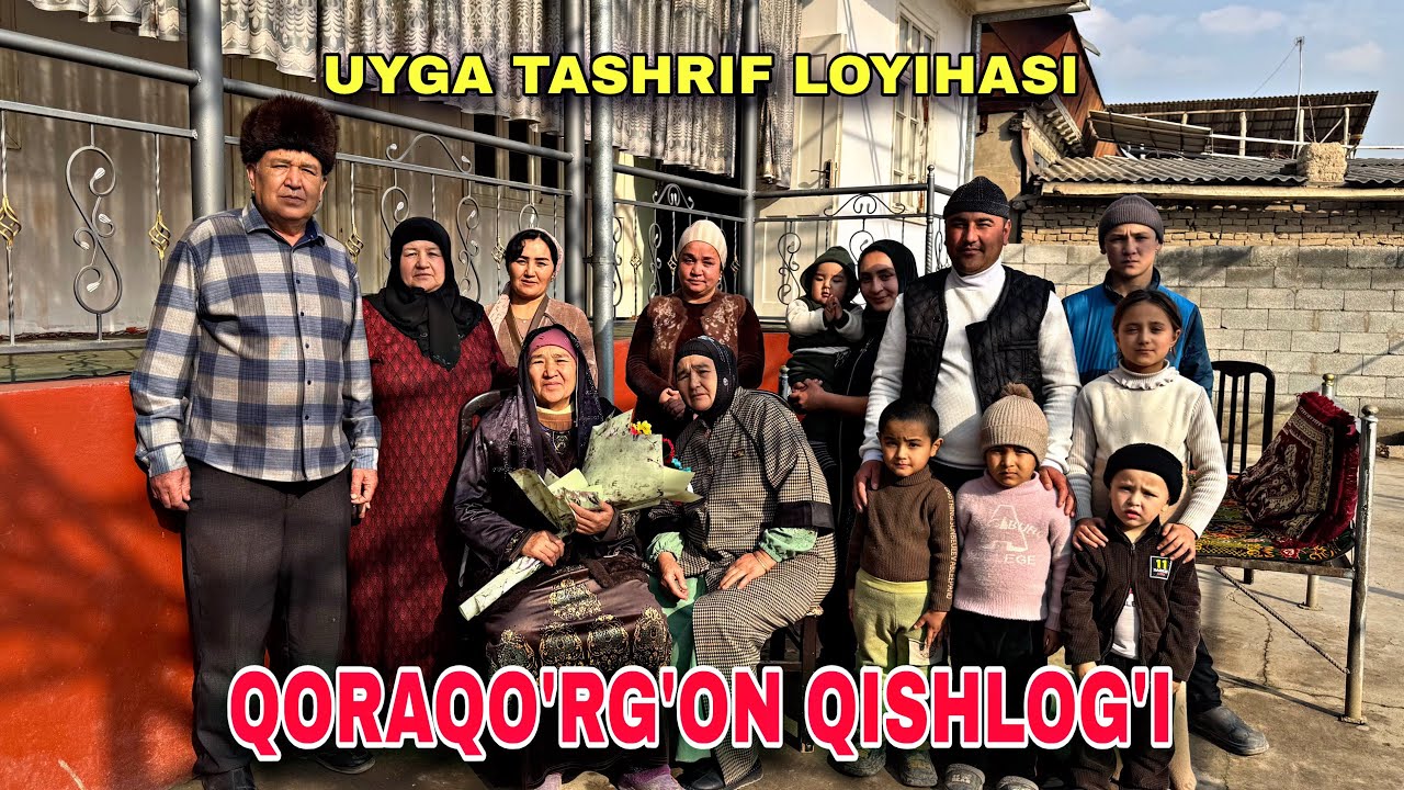 ANDIJON VILOYATI MARHAMAT TUMANI | UYGA TASHRIF LOYIHASI | QORAQORG’ON QISHLOG’I