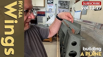 RV-14A Build: Wings 13.26 - Aileron & Flap Gap Fairings