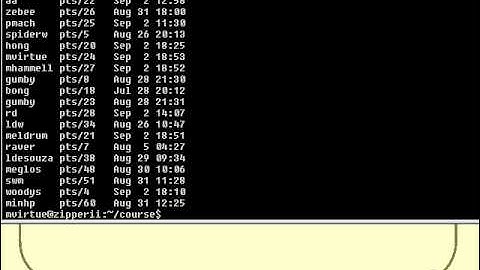 Unix Shell Scripting Filters Part 6
