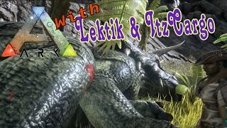 Lets Tame* a Trike (part 1) - Ark Survival Evolved E3