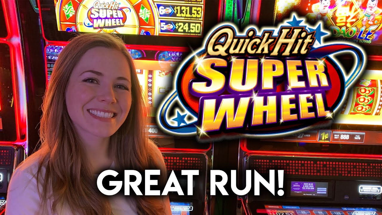 las vegas casino graphic Great Run on Quick Hit Super Wheel Slot Machine! Quick Hits + BONUS!!