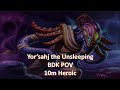 Guild First! Heroic Yor'sahj the Unsleeping Blood Death Knight Tank POV