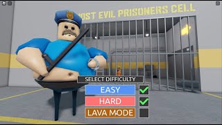BARRY'S PRISON RUN LAVA MODE, SPEED #roblox #barryprisonrun