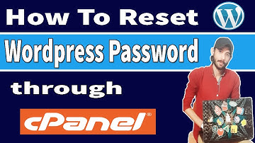 How to Reset WordPress Password Through Cpanel | Forgot WordPress Password|Recover Wp Password