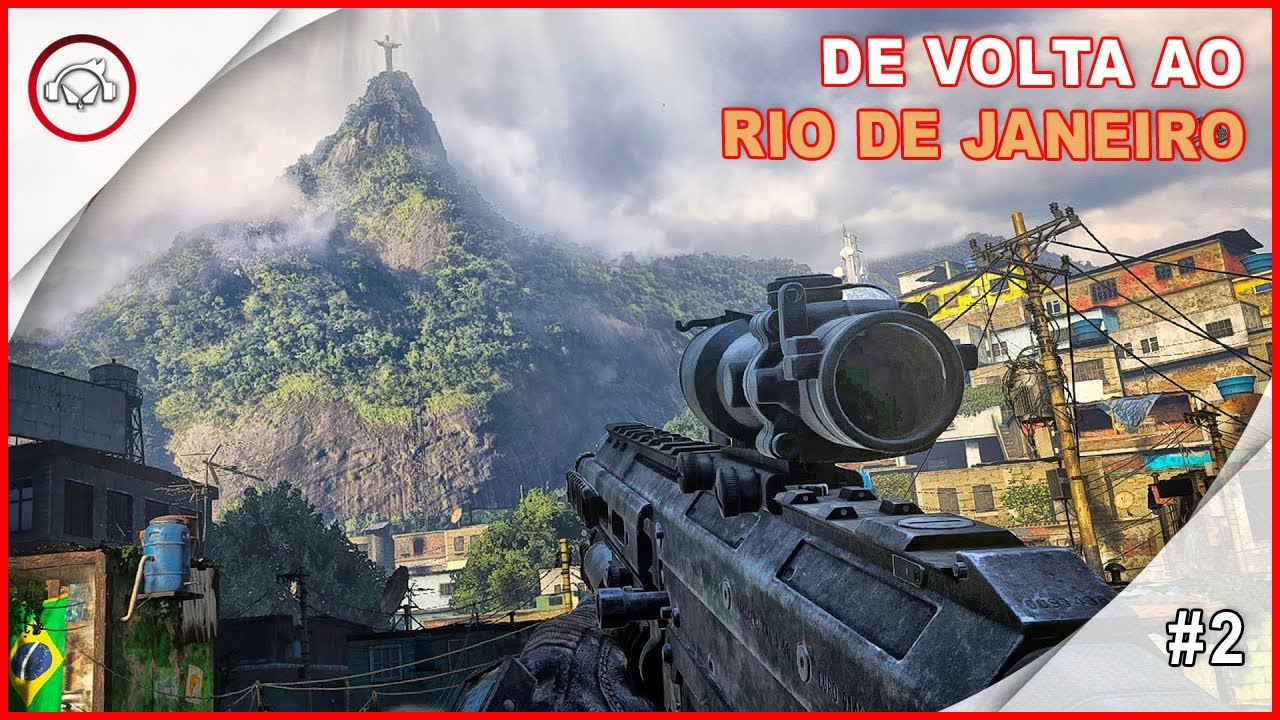 Miniatura do vídeo Call Of Duty Modern Warfare 2 Remastered,  De Volta Ao Rio De Janeiro  Gameplay #2 PT BR
