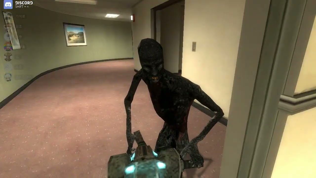 나 찾을수 있다! 사무실에서 나루토 숨바꼭질! Garry's mod