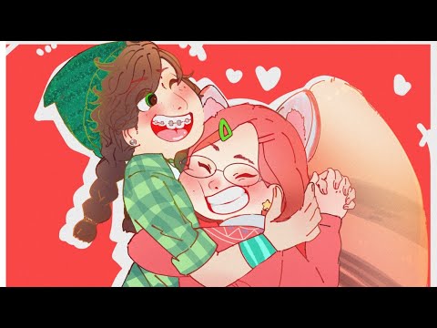 Mei Mei has a Crush on MIRIAM?! (Turning Red Comic Dub)