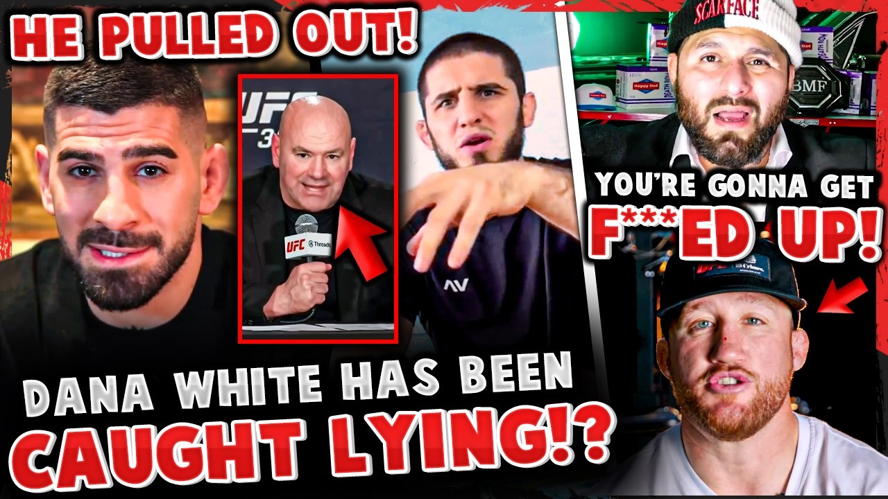 Dana White CAUGHT LYING!? Ilia Topuria GOES OFF, Islam RESPONDS! Jorge Masvidal RIPS Justin Gaethje!