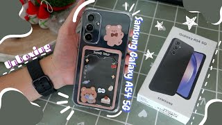 Samsung Galaxy A54 5G 128GB  | Unboxing Aesthetic | Vlog của Hoàng