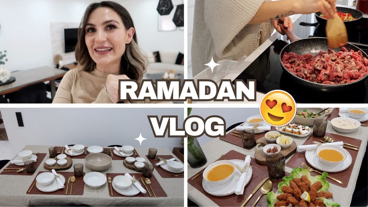 RAMADAN VLOG -BESUCHEMPFANG UND IFTAR ESSEN ❤️| Kanat Family