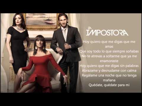 Para Mi - Alejandra Guzman ( La Impostora ) Audio y Letra