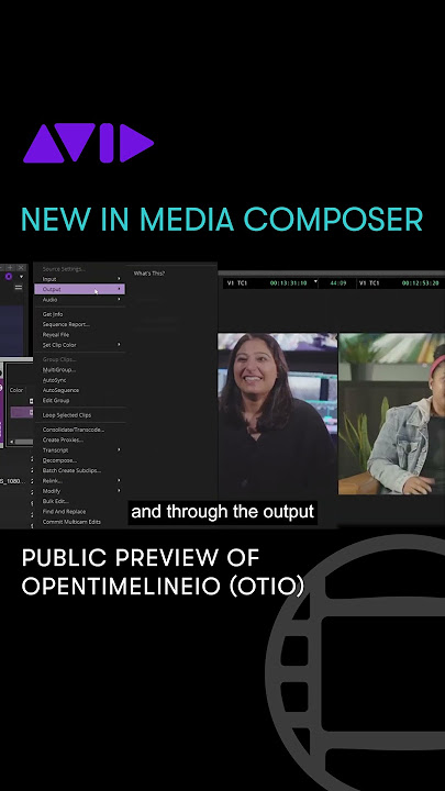 Media Composer has a public preview of OpenTimelineIO for VFX and online workflows