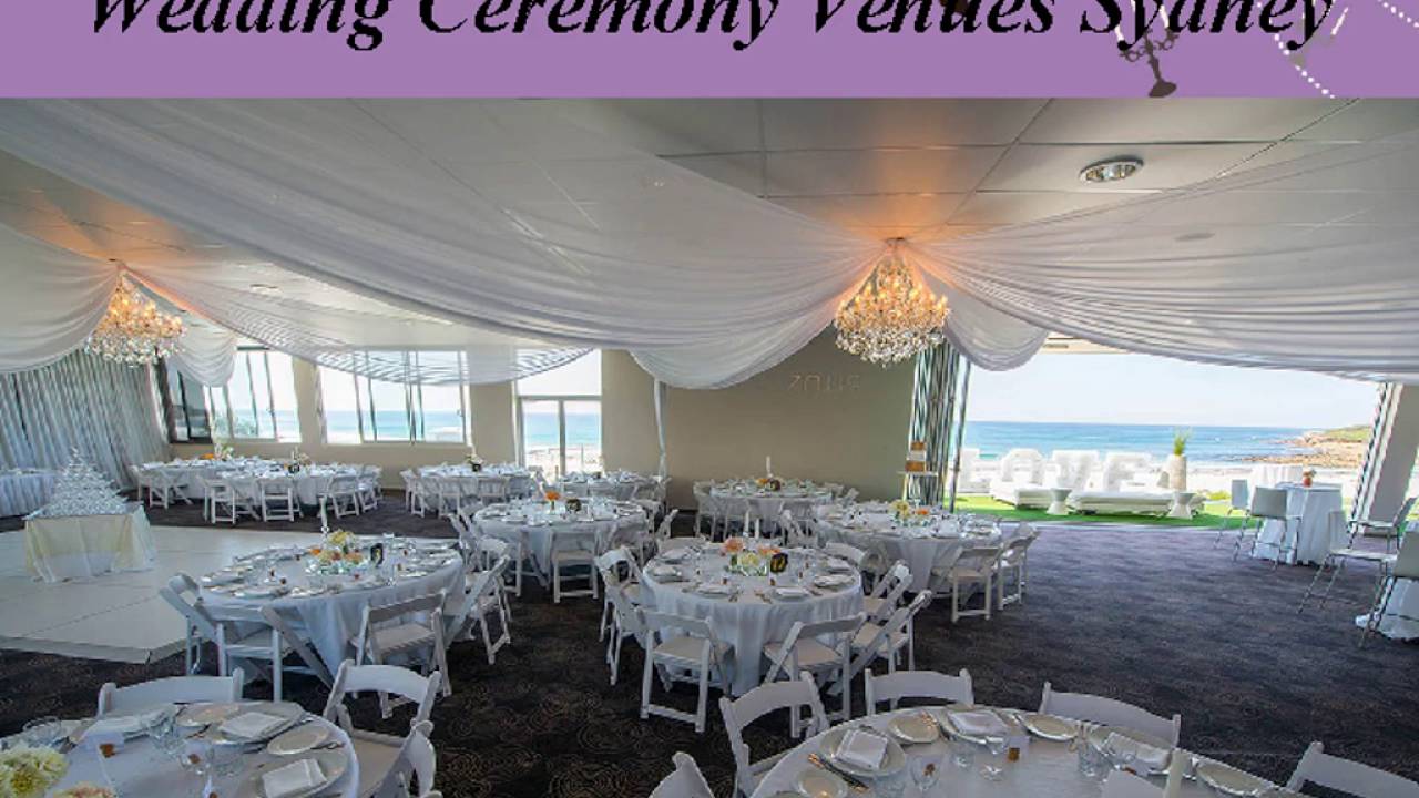wedding ceremony venues sydney YouTube