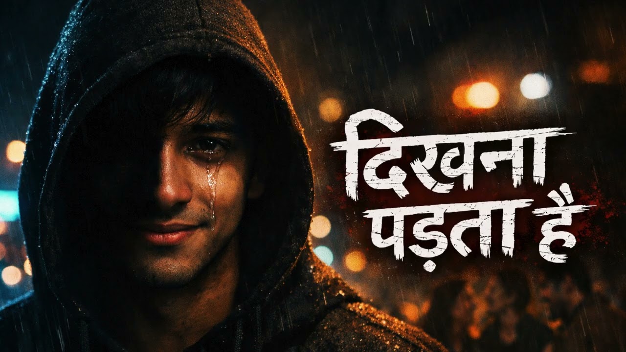 दिखना पड़ता है | official Sad Rap Song | Inside Broken Outside Strong | Hindi Rap | veer sur