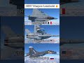 Ultimate Modern Fighter Jet Weapon Loadouts: Rafale M, F-18E &amp; SU-30SM2 #shorts