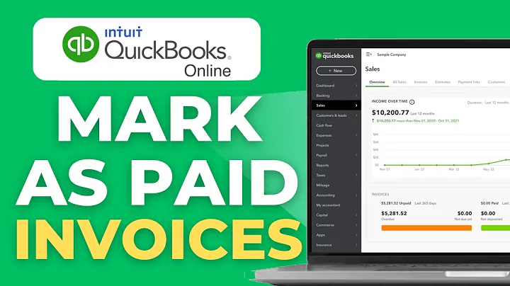 How to Mark an Invoice as Paid in QuickBooks Online