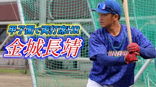 甲子園で両打席HR...最高のスイッチヒッター金城長靖。斎藤佑樹の友達の今…