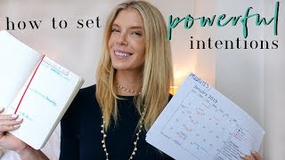 How to set POWERFUL intentions // Manifest your dreams in 2019 | Nikki Sharp