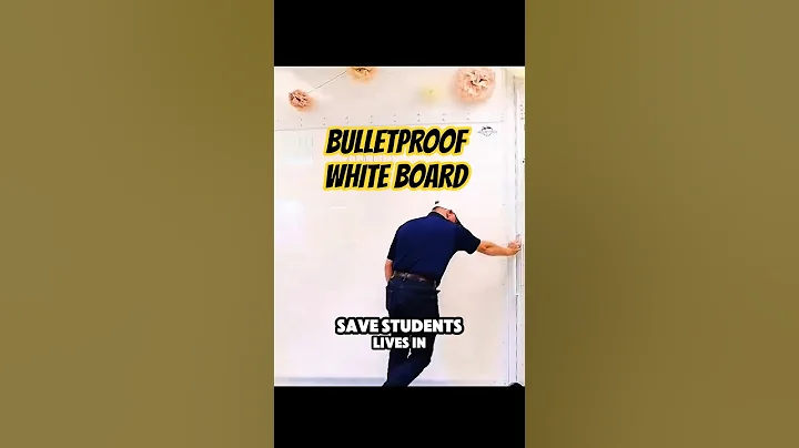 A Bulletproof Whiteboard that can Transform into a shelter #tech #shorts #technology