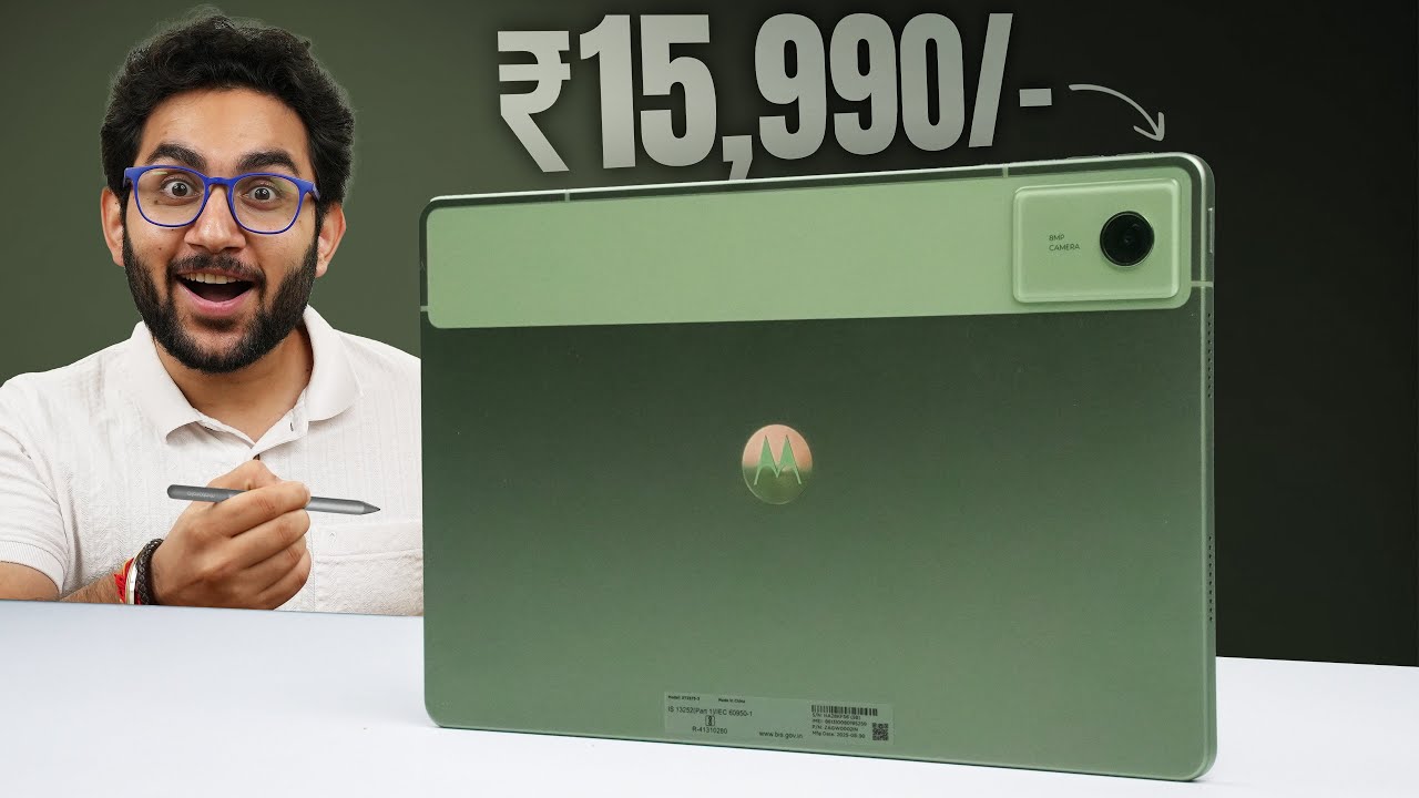 Moto Pad 60 Neo 5G Tablet + Stylus Combo for Students!