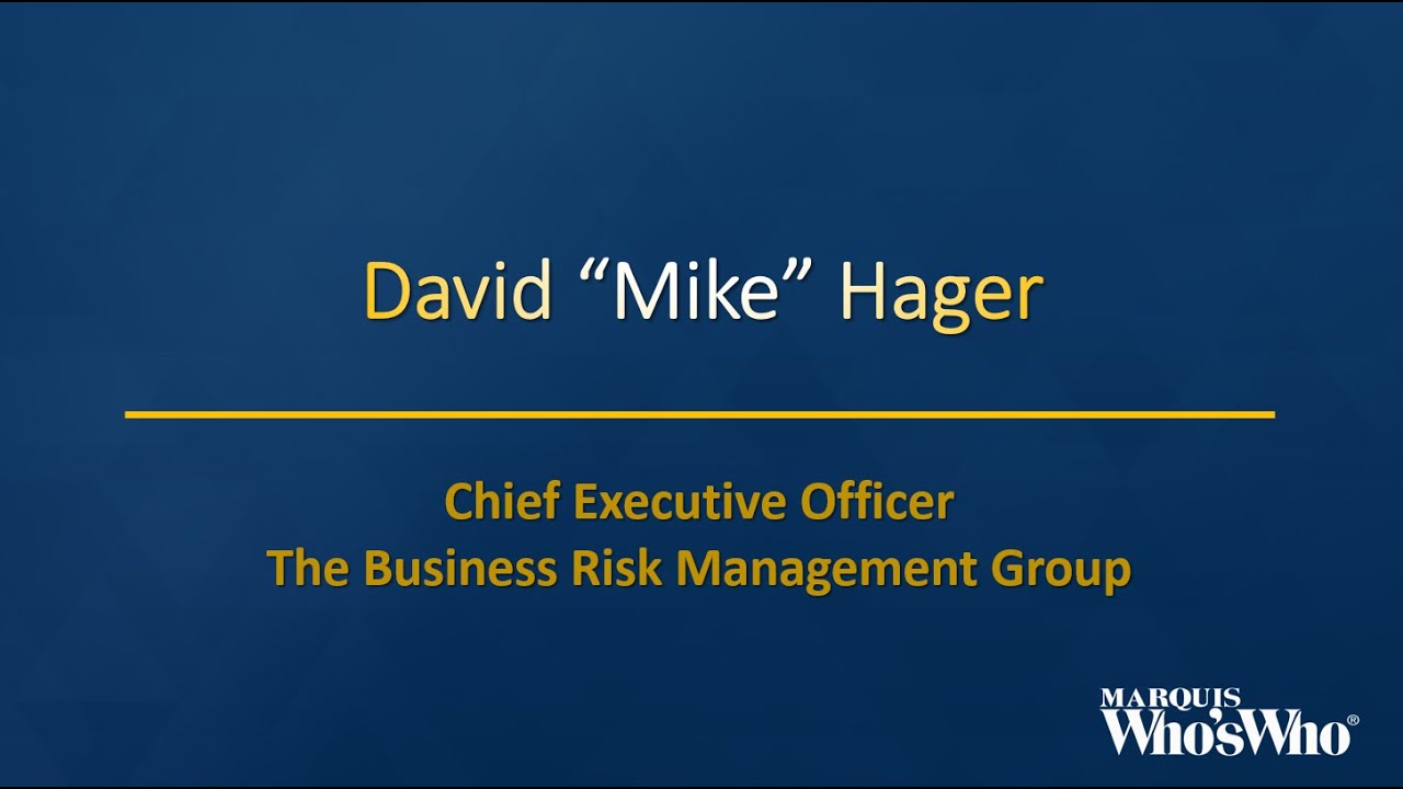 David "Mike" Hager Made a Name for Himself in the World of Cybersecurity