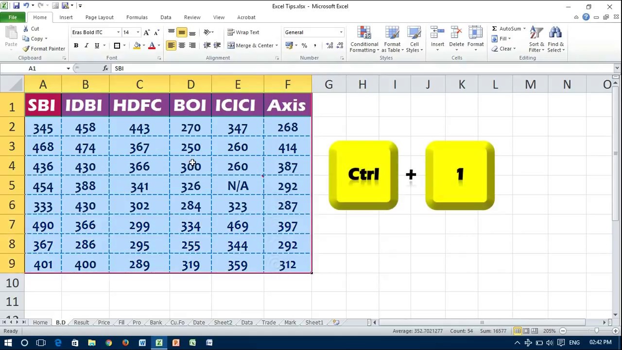 how to protect some cells in excel 2013