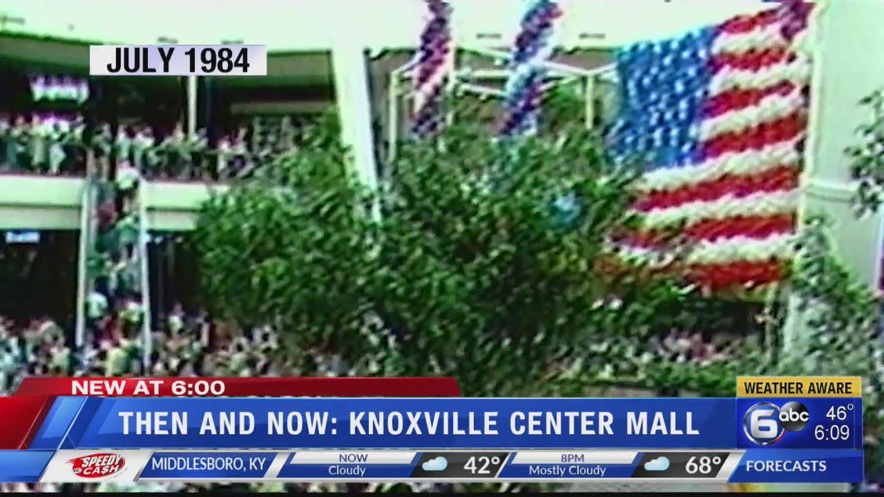 Then and now: Knoxville Center Mall