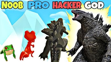 NOOB vs PRO vs HACKER vs GOD in Poppy Run:Huggy Evolution (Animal Hell Update)