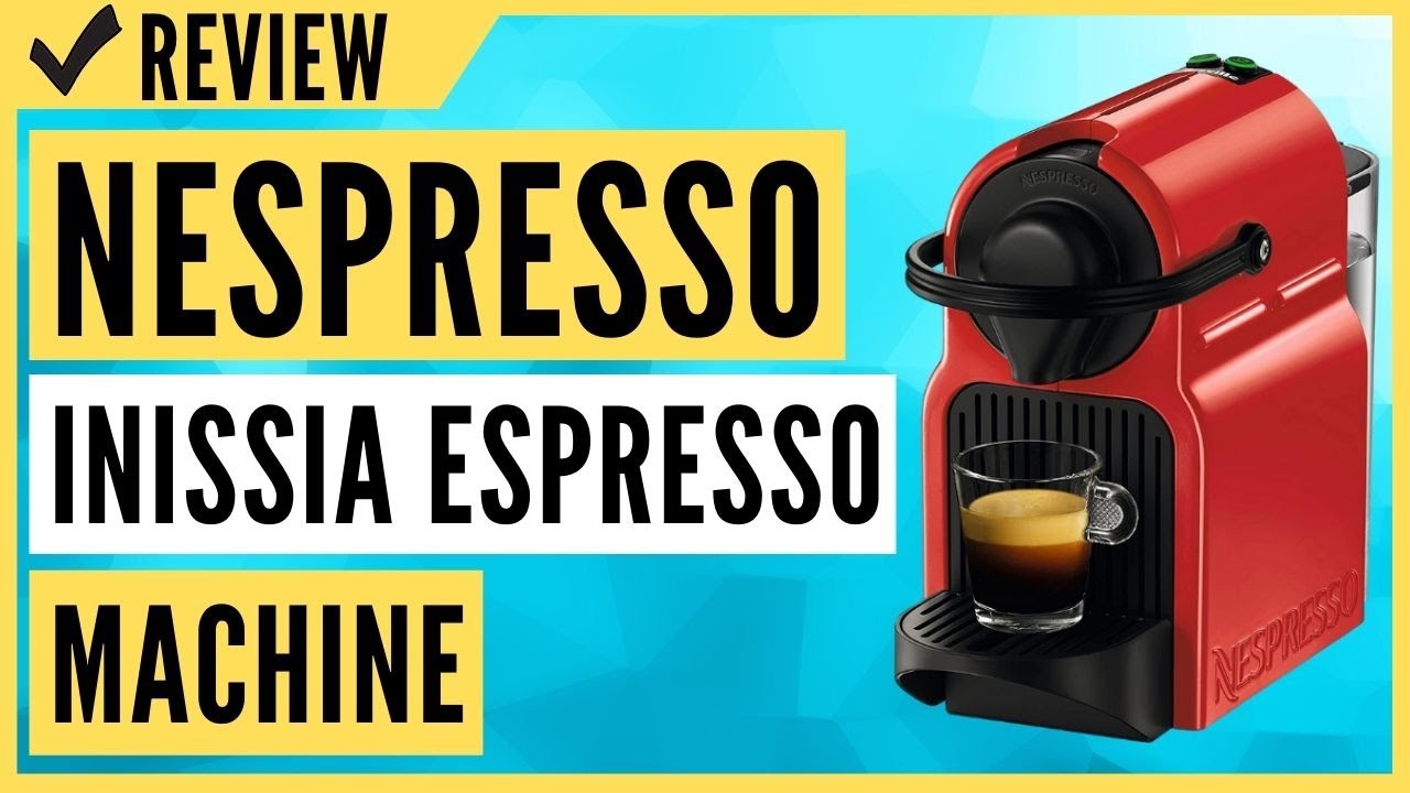 Nespresso BEC120RED Inissia Espresso Machine by Breville YouTube