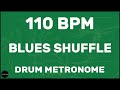 Blues Shuffle | Drum Metronome Loop | 110 BPM