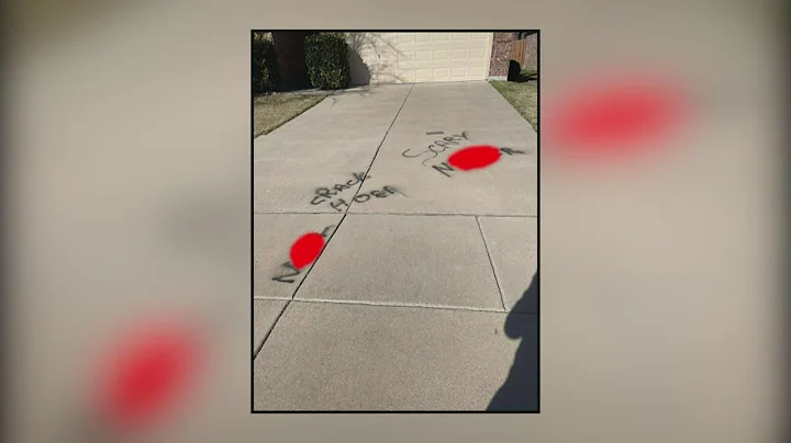 Frisco, Texas woman claims neighbor spray-painted ...