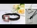 #69 【ビーズモチーフ】スクエアモチーフのアクセサリーパーツ【DIY】Accessory parts of square motif