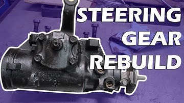 Saginaw Model 708 Power Steering Gear Rebuild Part 1 (True Spirit #24)