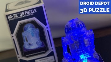 R2-D2 3D Puzzle from Droid Depot (Galaxy