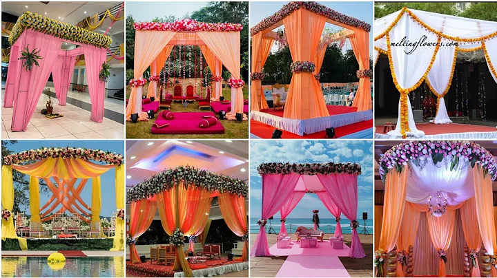How to decorate Mandap || How To Decorate Mandap || Flower Decoration