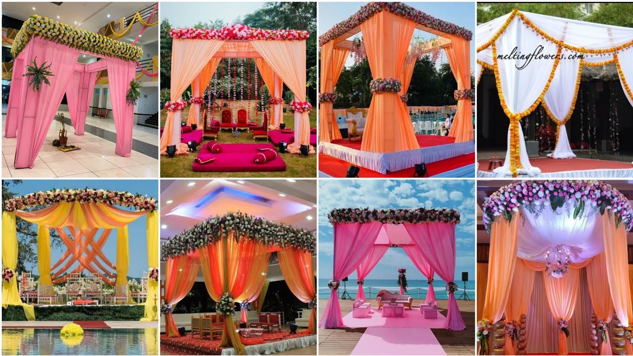 Mandap का डेकोरेशन कैसे करे How To Decorate Mandap Flower