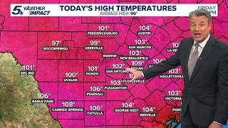 Heat advisory in effect through Sunday | KENS 5 Weather Impact Forecast