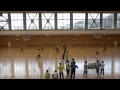 ハンドボール部紅白試合（１）