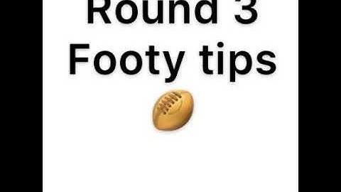 Round 3 2021 AFL tips