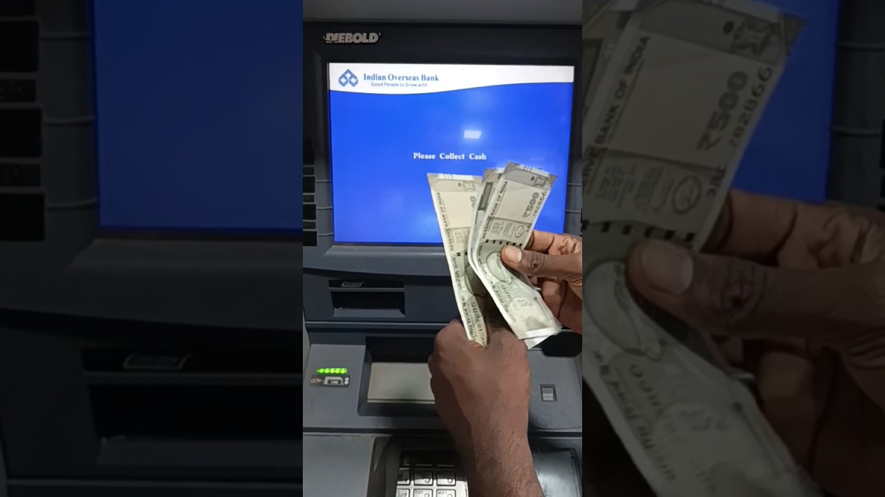 IOB ATM Money Withdrawal in Tamil | Money Withdrawal In IOB ATM | Shorts | Star online