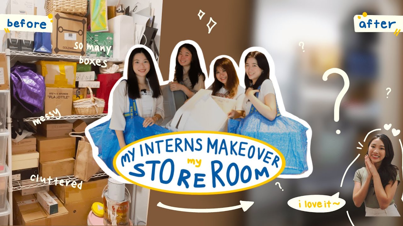 МОИ СТАЖЕРЫ ПРЕОБРАЖАЮТ МОЮ КЛАДОВУЮ 🛒✨ | MONGABONG